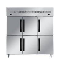 Professionally Manufactured Kitchen Refrigerator for -18~-22°C with Adjustable Stainless Steel Feet