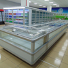 Universal Energy-saving Supermarket Island Freezer for Display And Sale with Brand-name Compressors