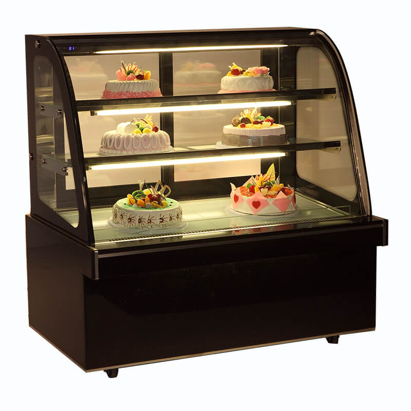 2018 New Cake Display Chiller for Displaying Cakes, Cheese, Dairy ...